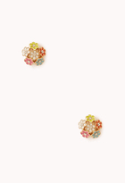 Thumbnail for your product : Forever 21 Floral Fantasy Studs
