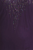Thumbnail for your product : J Kara Beaded Godet Dress (Plus Size)