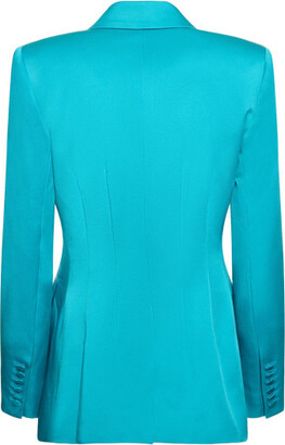 Nina Ricci Single breasted viscose cady blazer - ShopStyle