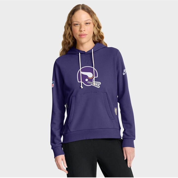 Nike Women's Purple Minnesota Vikings Sideline Standard Issue ThrowbackÂ Dri-fit Hoodie