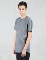 Thumbnail for your product : Reigning Champ Tiger Jersey S/S Henley T-Shirt