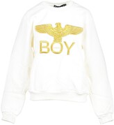 Thumbnail for your product : Boy London Off White & Gold Cotton Women's Sweatshirt