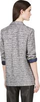 Thumbnail for your product : Marc by Marc Jacobs Silver Marled Lurex Tweed Blazer