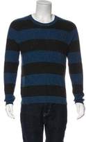 Thumbnail for your product : Opening Ceremony Striped Silk & Alpaca Sweater w/ Tags