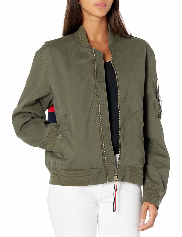 tommy hilfiger women's bomber jacket