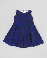 Thumbnail for your product : Helena Soft Rose Brocade Dress, Blue, Sizes 4-6X