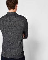 Thumbnail for your product : Ted Baker Textured jersey polo shirt