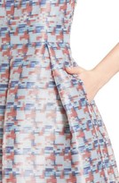 Thumbnail for your product : Armani Collezioni Women's Pixel Print Fit & Flare Dress