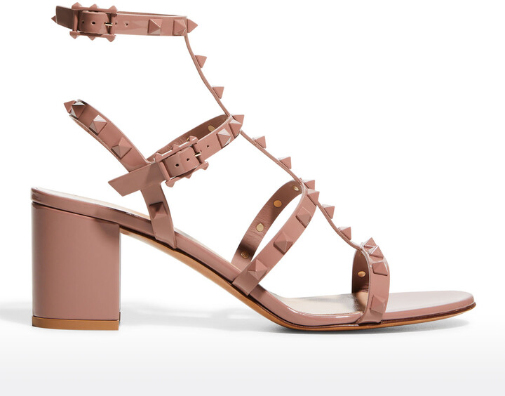 valentino sandals nude