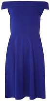 Thumbnail for your product : **Tall Cobalt Bardot Dress