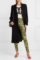 Thumbnail for your product : Gucci Neon Tiger-print High-rise Skinny Jeans