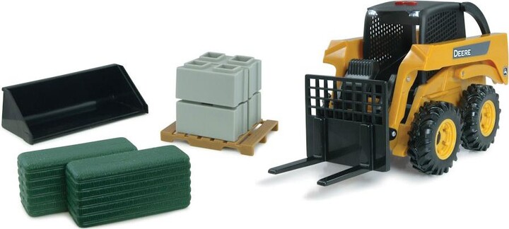 Tomy 1/16 Big Farm John Deere SkidLoader Playset
