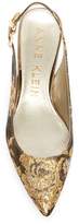 Thumbnail for your product : Anne Klein Expert Embroidered Slingback Pump