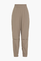Thumbnail for your product : adidas by Stella McCartney Mesh-trimmed shell track pants
