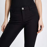 Thumbnail for your product : River Island Black Molly skinny fit trousers