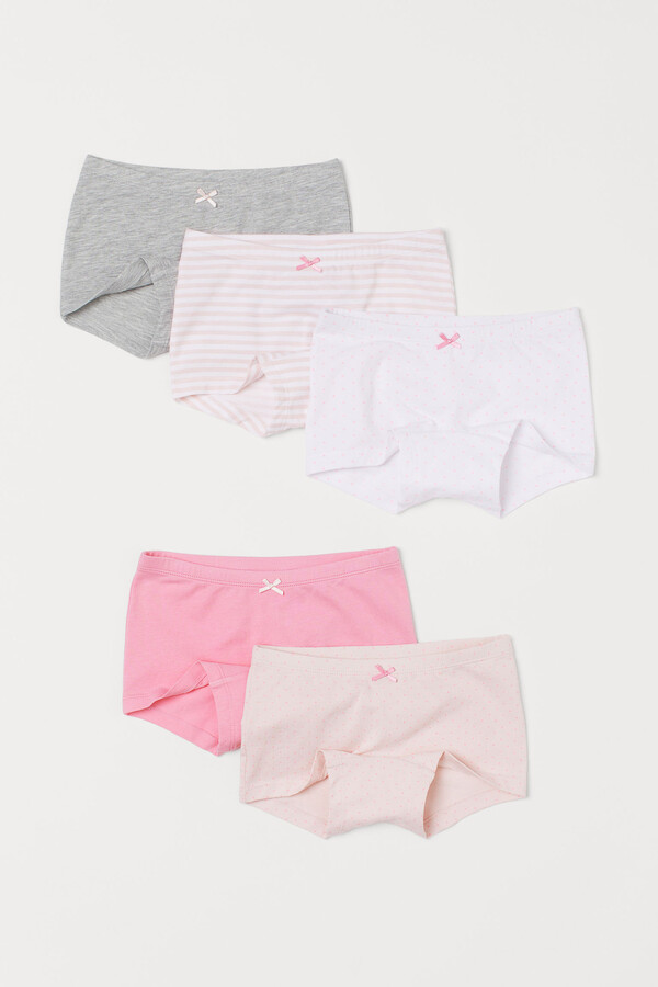 H&M 5-Pack Boxer Briefs - ShopStyle Girls' Underwear & Socks