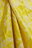 Thumbnail for your product : Erdem Flared floral-jacquard midi skirt