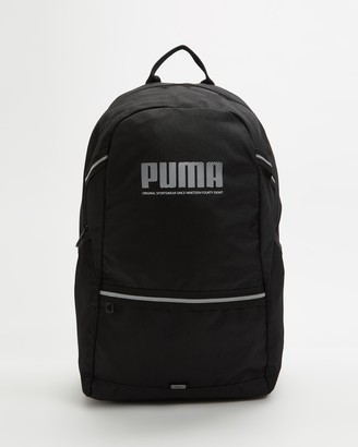 Puma Black Backpacks Plus Backpack - Size One Size, One size at The Iconic