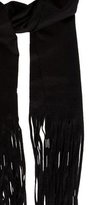 Thumbnail for your product : Gucci Cashmere Fringe Scarf