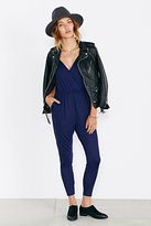 Thumbnail for your product : Silence & Noise Silence + Noise Marled Surplice Romper