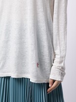 Thumbnail for your product : Giorgio Armani Logo-Embroidered Long-Sleeve Polo Shirt