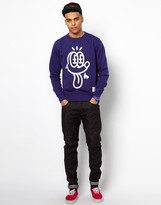 Thumbnail for your product : Money Sweatshirt Crew Neck Howl Embroided