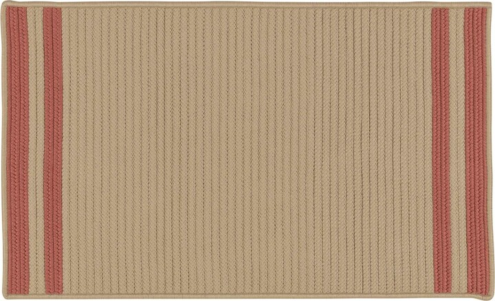 A1 Home Collections A1HC Flock Beige 24 in x 39 in Natural Coir