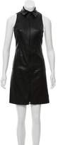 Thumbnail for your product : Jitrois Leather Zip-Up Dress