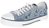 Thumbnail for your product : Valentino Denim Butterfly Sneakers