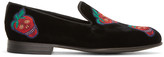 Thumbnail for your product : Paul Smith Black Velvet Rudyard Loafers