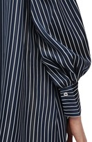 Thumbnail for your product : Rokh Striped Satin Midi Dress
