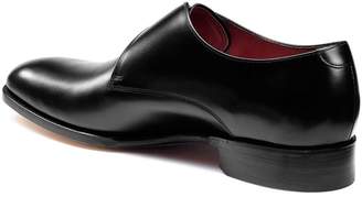 Charles Tyrwhitt Black Wilcove calf leather monk shoes
