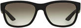 Thumbnail for your product : Prada Linea Rossa Ps 03qs 57 Black Rectangle Sunglasses