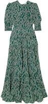 Thumbnail for your product : Rixo Kristen Tiered Floral-print Cotton And Silk-blend Midi Dress