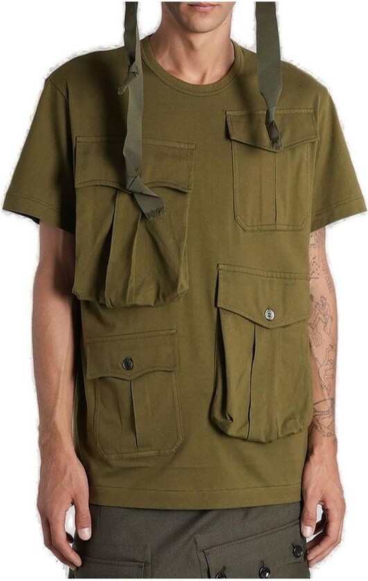 Comme des Garçons Homme Plus Pocket-Detail T-Shirt
