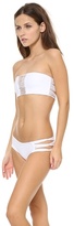 Thumbnail for your product : MIKOH Sunset Skinny String Bandeau Bikini Top