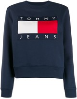 tommy jeans blue sweatshirt