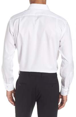 Lorenzo Uomo Trim Fit Herringbone Dress Shirt