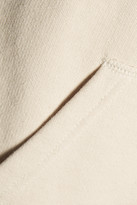 Thumbnail for your product : Etoile Isabel Marant Carlo terry-embroidered cotton-blend hooded sweatshirt