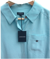 Thumbnail for your product : Jaeger Blue Silk Top