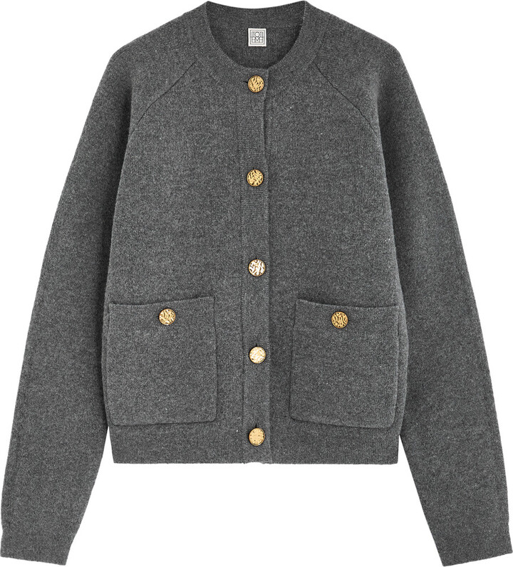 Totême Wool-blend Cardigan