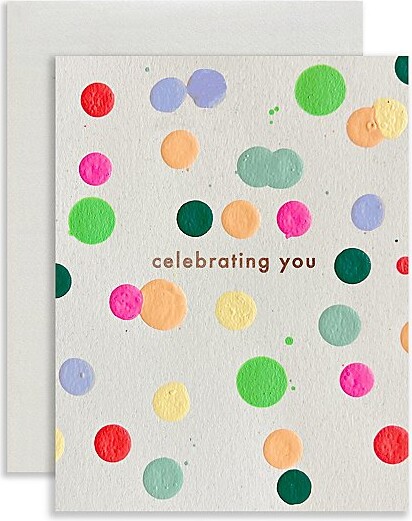 Moglea Celebrating Dot Card