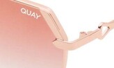 Thumbnail for your product : Quay Main Character 55mm Gradient Round Sunglasses