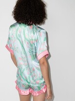 Thumbnail for your product : Helmstedt Strawberry Print Silk Pyjama Shirt
