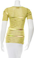 Thumbnail for your product : Missoni Short Sleeve Scoop Neck
