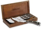 Thumbnail for your product : Wusthof Ikon Blackwood - 4 Pc. Steak Knife Set in Walnut Chest