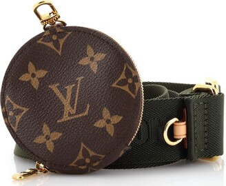 Louis Vuitton ID Pocket Key Chain Bag Charm and Key Holder Metal and Monogram  Eclipse Canvas - ShopStyle