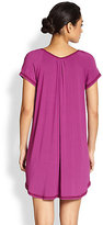 Thumbnail for your product : Oscar de la Renta Sleepwear Essential Luxuries Short Gown