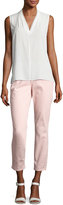 Thumbnail for your product : NYDJ Clarissa Cropped Skinny Twill Jeans