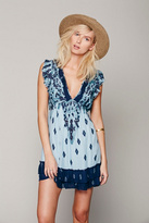 Thumbnail for your product : Free People Geo Print Ruffle Frock